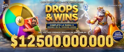 Drop Wins Especial promotion